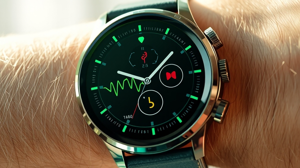 워치7 그린: 주요 기능 (realistic 스타일)