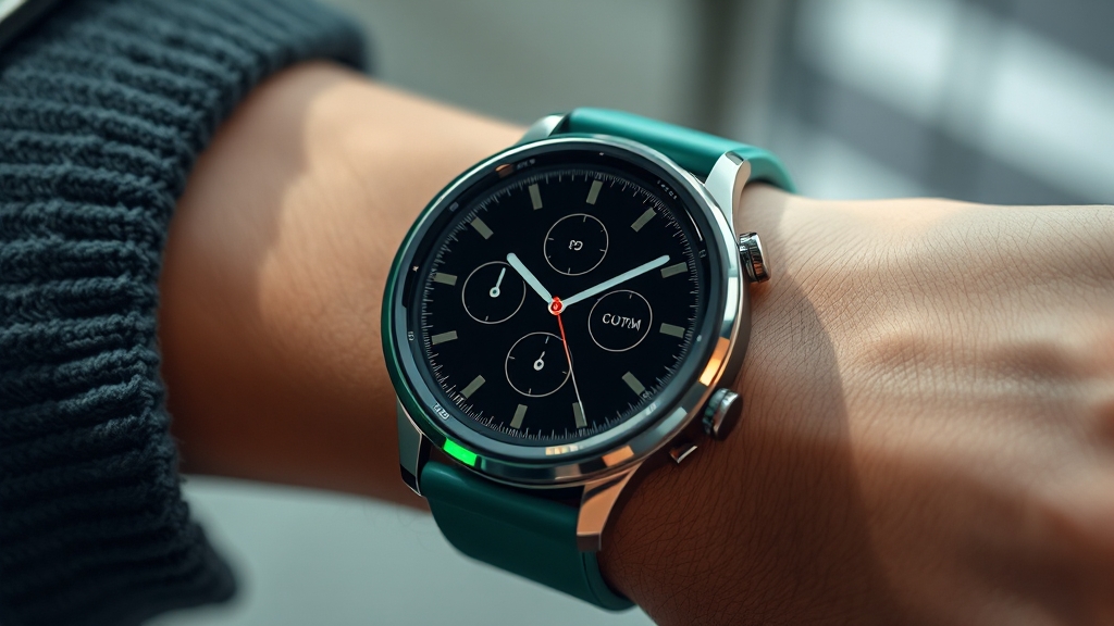 워치7 그린: 배터리, 편의성 (realistic 스타일)