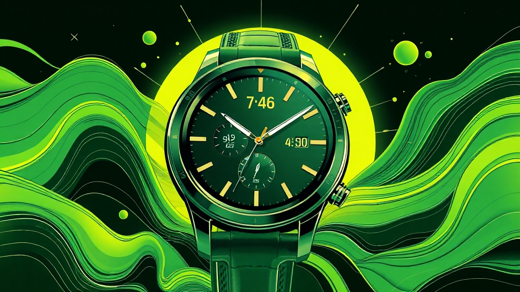 워치7 그린: 출시 정보, 평가 (illustration 스타일)