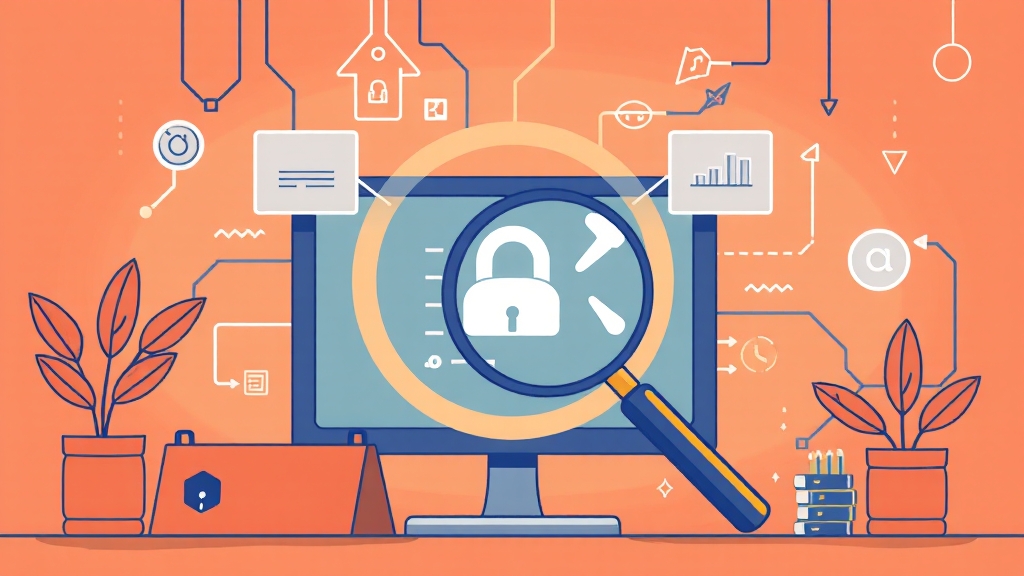 개인정보 유출 확인법 (illustration 스타일)