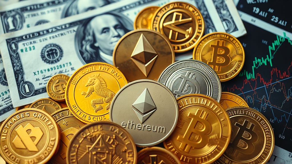 스테이블코인 종류와 특징 (realistic 스타일)