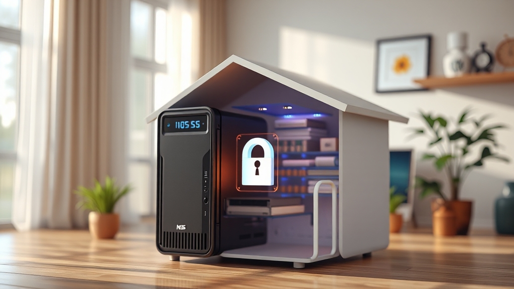 NAS 구축, 왜 필요할까요? (realistic 스타일)