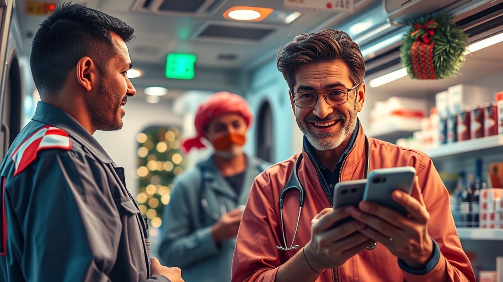 연휴 응급 상황, 당황하지 않는 법 (realistic 스타일)