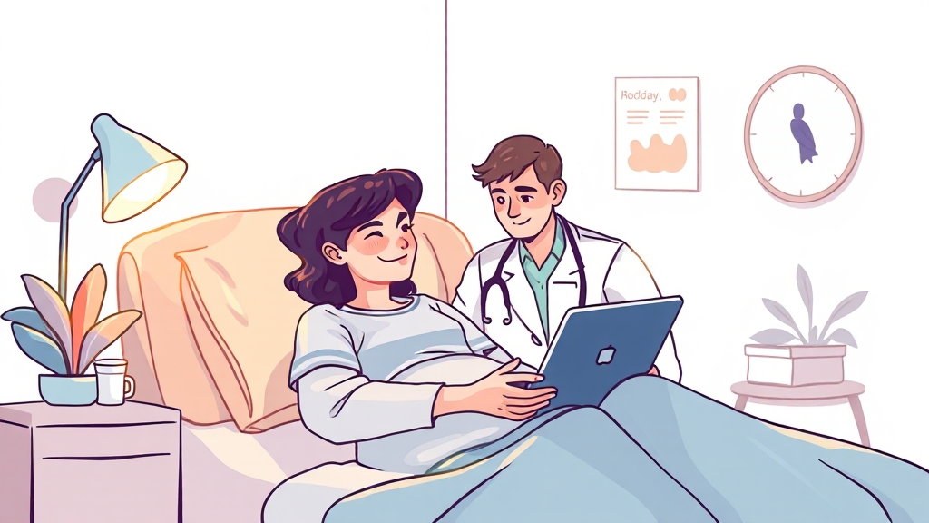 119/129 의료 상담 서비스 이용 (illustration 스타일)