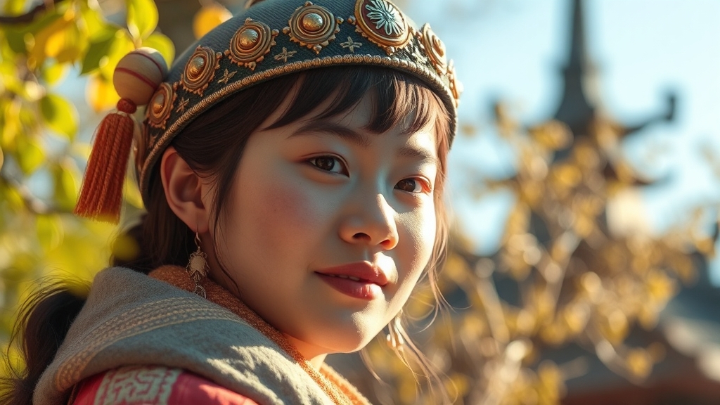 한자 학습 앱 활용법 (realistic 스타일)