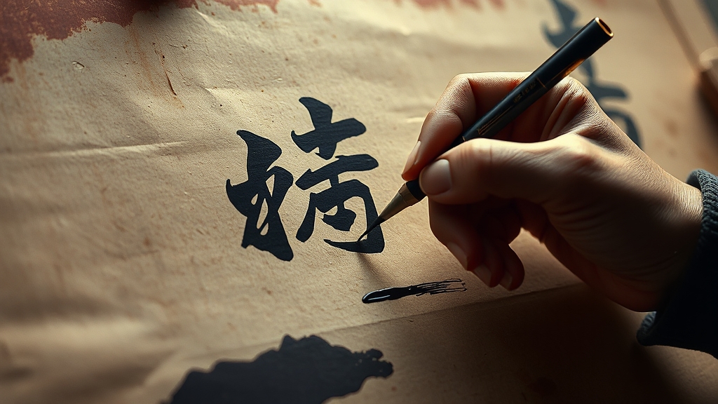 효과적인 한자 학습 전략 (realistic 스타일)