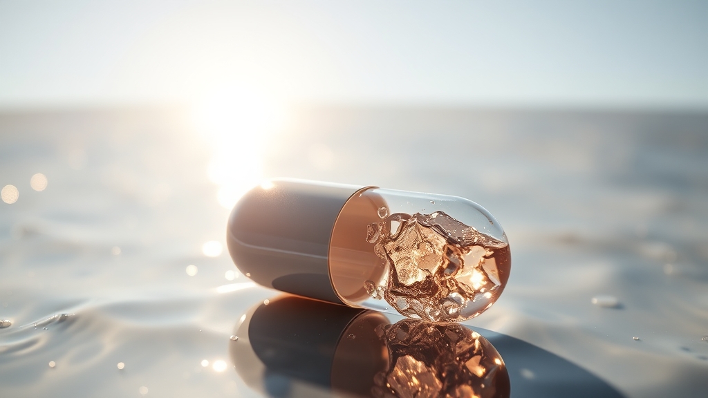 글루타치온, 섭취 방법은? (realistic 스타일)