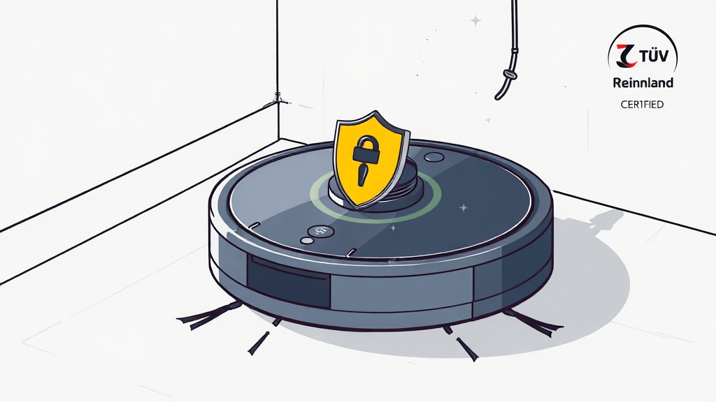 제조사의 보안 강화 노력 (illustration 스타일)