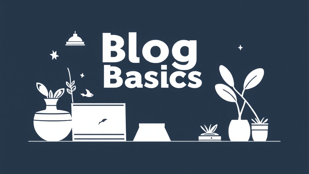 블로그 시작: 기본 설정 최적화 (illustration 스타일)