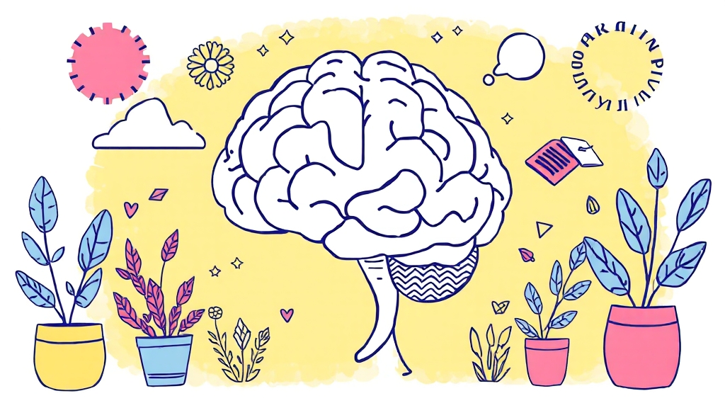 AI 활용: 효율성 극대화 팁 (illustration 스타일)