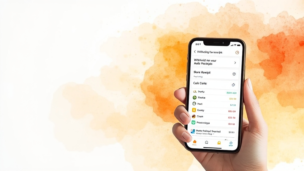 모바일(손택스) 발급 방법 (watercolor 스타일)