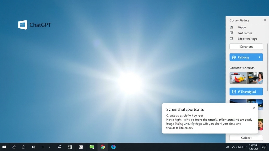 ChatGPT 데스크톱 앱 (Windows/macOS) (realistic 스타일)