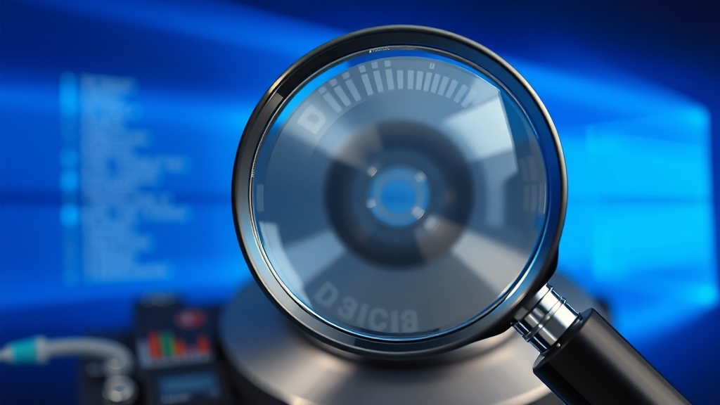 CHKDSK란? 디스크 검사 도구 (realistic 스타일)