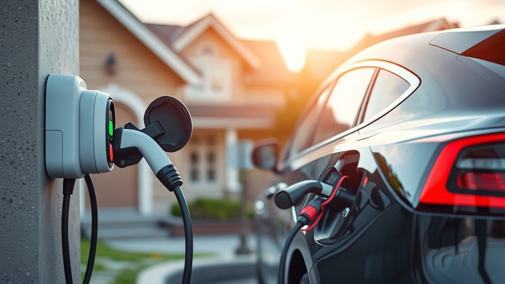 전기차 연료비 절감 전략 (realistic 스타일)