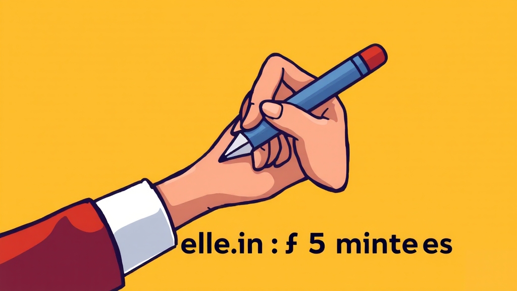 챗GPT 기획서 핵심 전략 (cartoon 스타일)