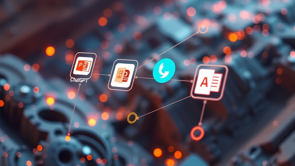 챗GPT 연동 외부 툴 팁 (realistic 스타일)