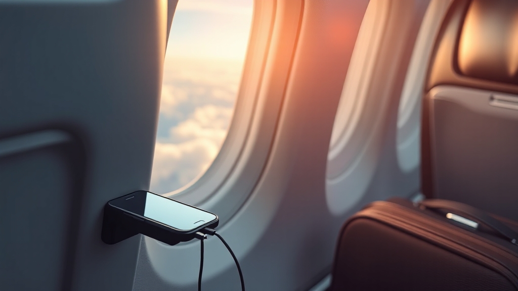 충전기 기내 반입: 핵심 요약 (realistic 스타일)