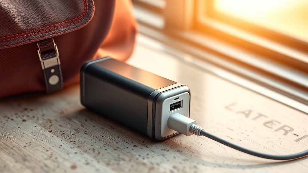 여행 중 충전 문제 해결 FAQ (realistic 스타일)