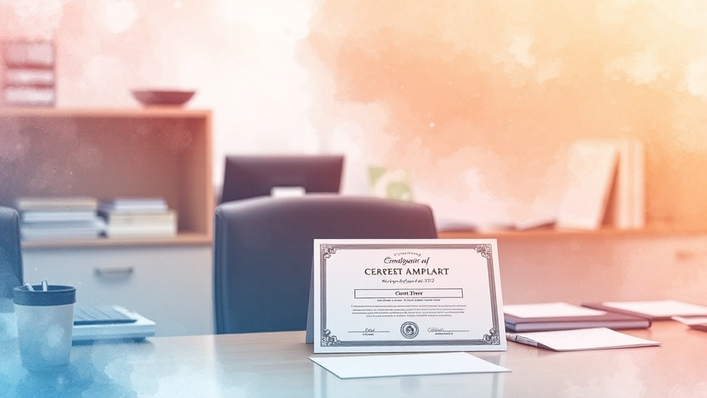 재직증명서 vs 경력증명서 (watercolor 스타일)