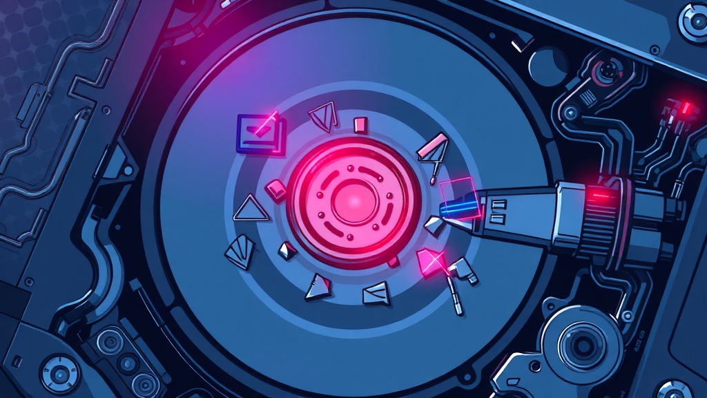 배드 섹터 검사 방법 (illustration 스타일)