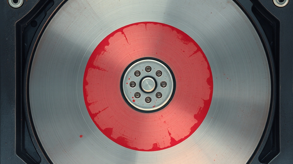 배드 섹터 발생 시 포맷 방법 및 효과 (watercolor 스타일)