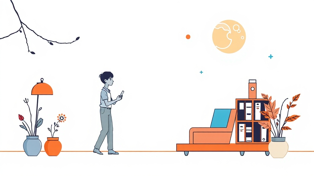 2025년 자동화 툴 트렌드 (illustration 스타일)