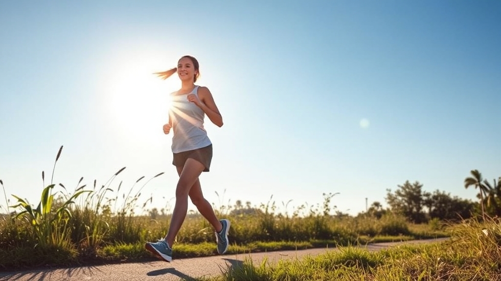 염증 완화 생활 습관 (realistic 스타일)