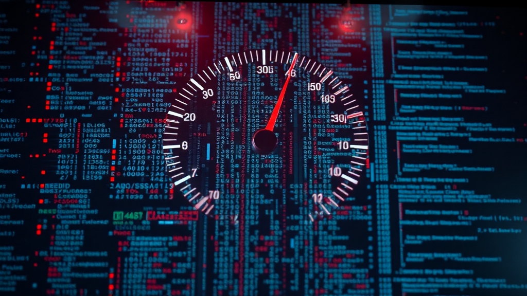 HDD 불량 초기 증상 (realistic 스타일)