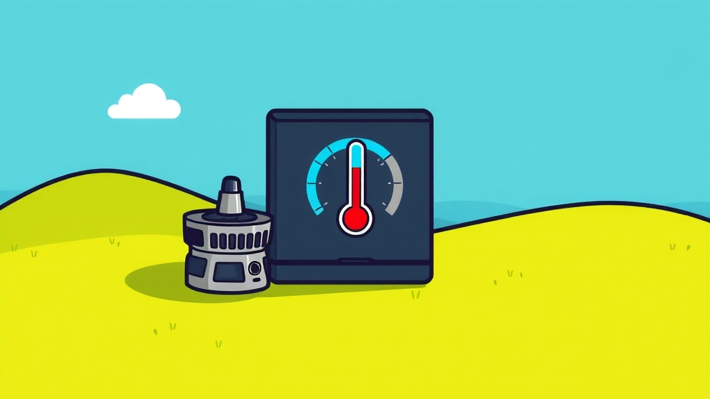 CrystalDiskInfo 활용 HDD 건강 상태 확인 (cartoon 스타일)