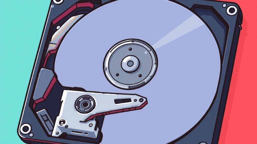 HDD 교체 시기 판단 기준 및 교체 방법 (cartoon 스타일)