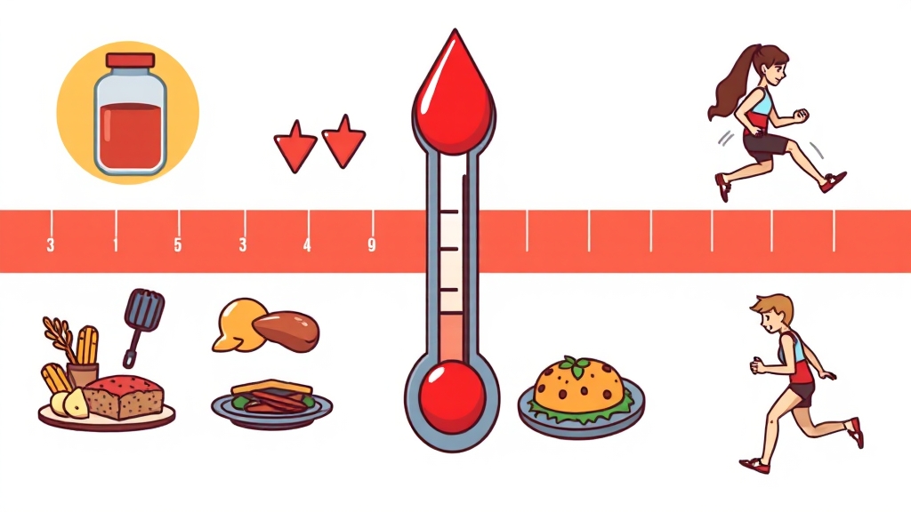 당뇨 진단 기준 완벽 정리 (cartoon 스타일)