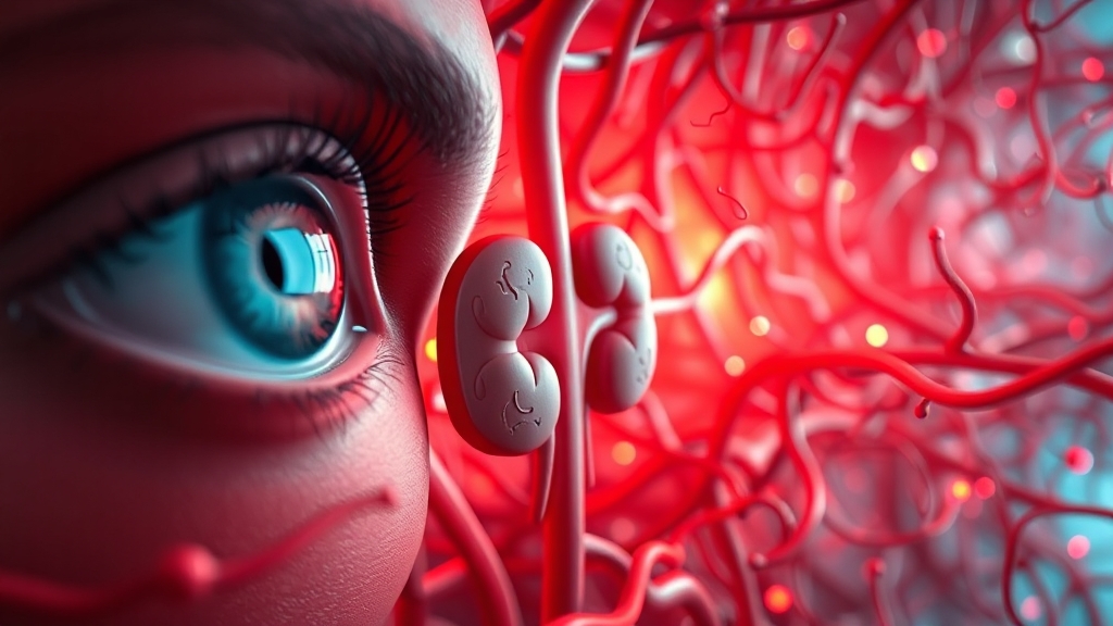 혈당 관리가 중요한 이유 (realistic 스타일)