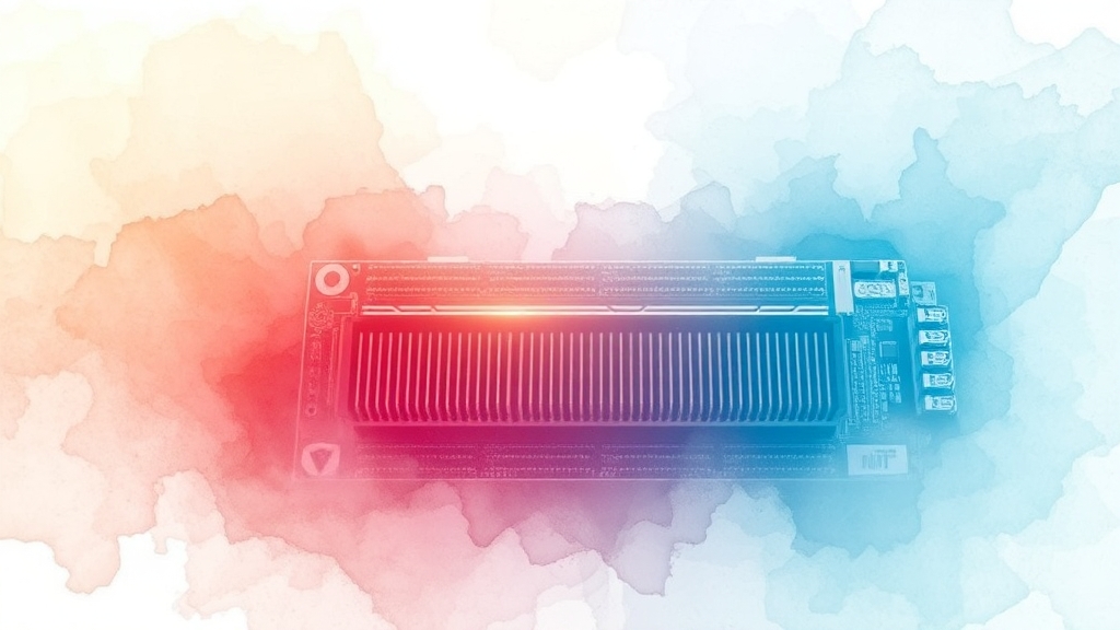 PCIe 레인 분배, 성능 최적화의 핵심 (watercolor 스타일)