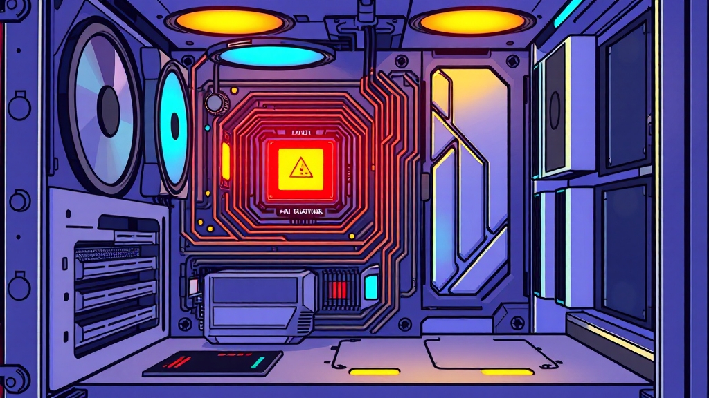 SSD 업그레이드, 호환성 확인 필수 (cartoon 스타일)