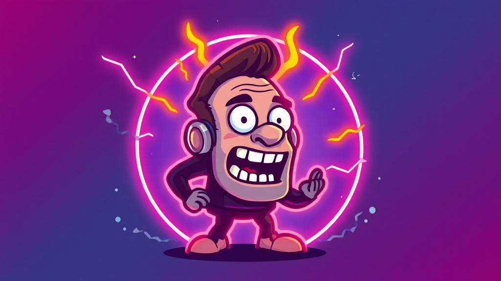 Grok AI의 장점과 한계 (cartoon 스타일)