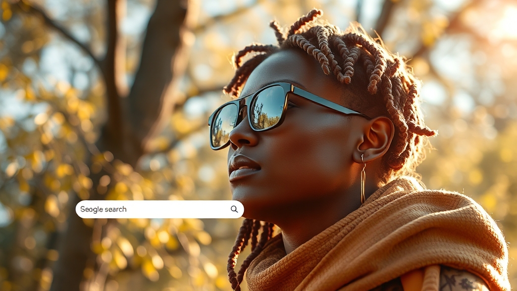 AI 검색의 진화: 제미나이 vs 기존 검색 (realistic 스타일)