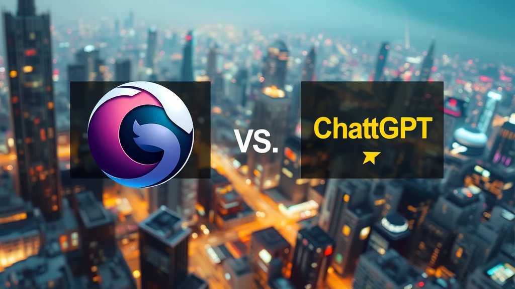 AI 브라우저 경쟁 심화: 제미나이 vs 챗GPT (realistic 스타일)