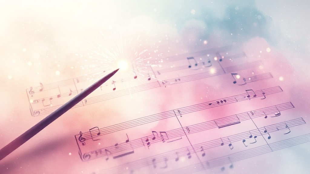 음악 생성 AI, 마법 같은 시작 (watercolor 스타일)