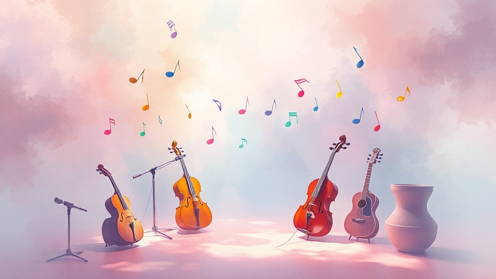 AI 음악 생성 프로그램, 나에게 맞는 선택은? (watercolor 스타일)