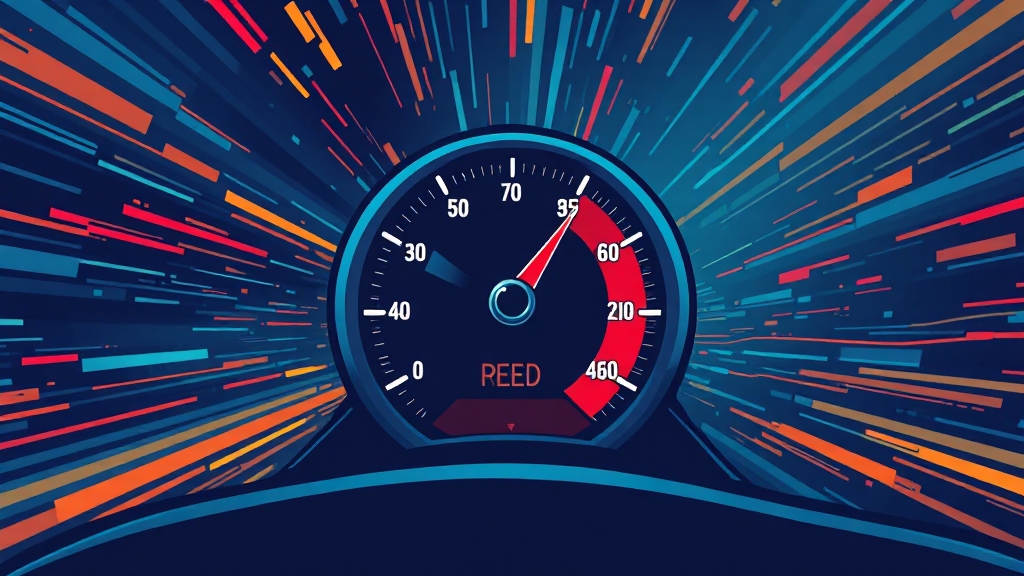 내 인터넷 속도 측정하는 방법 (cartoon 스타일)