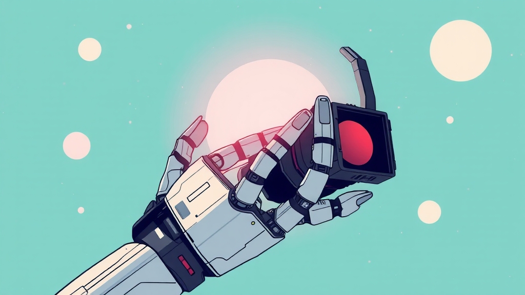 AI 비디오 편집의 장점과 한계 (illustration 스타일)