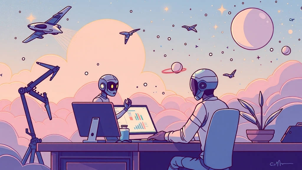 코파일럿 활용 예시 (illustration 스타일)