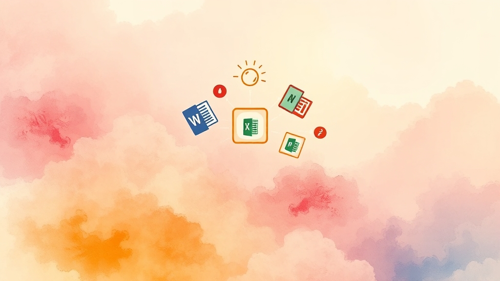 그림 도구 상자와 같은 서비스 (watercolor 스타일)