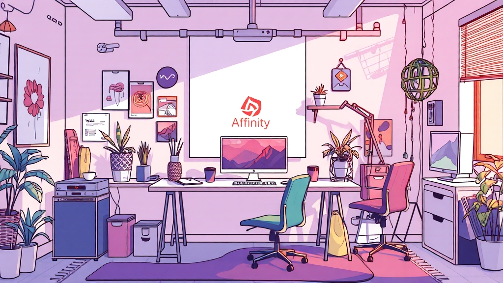 Affinity 무료 체험판 가이드 (illustration 스타일)