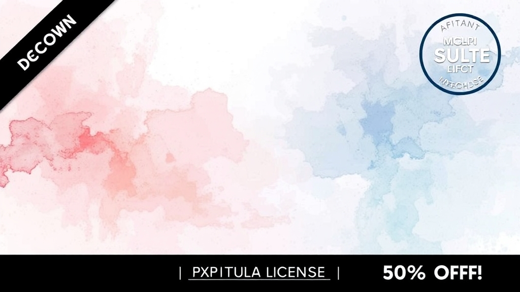 Affinity 가격 및 할인 정보 (watercolor 스타일)