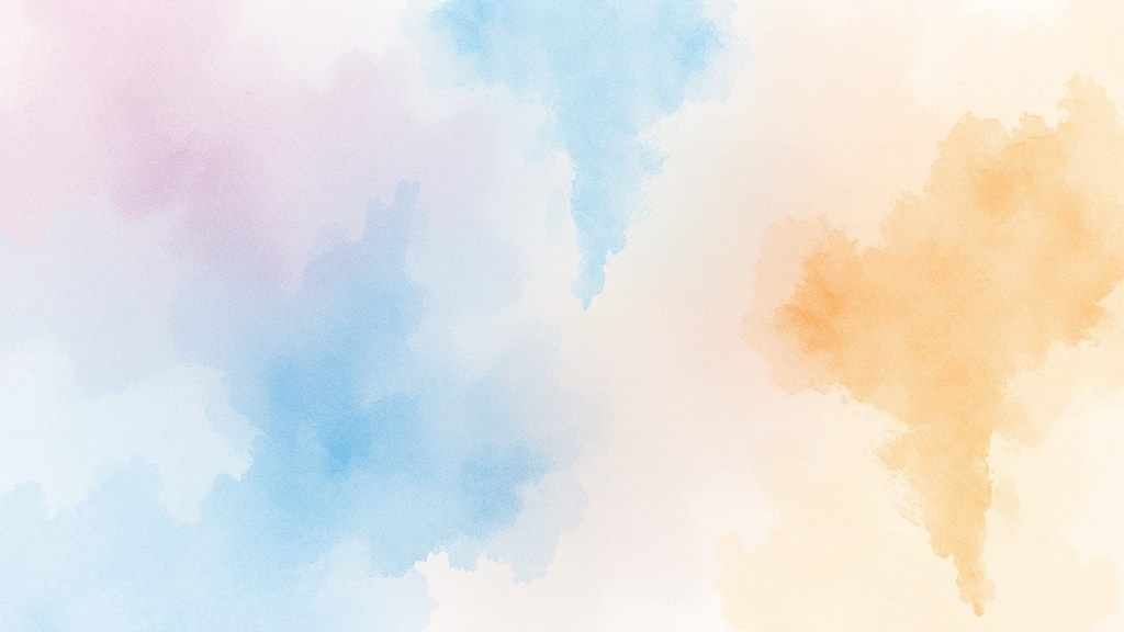 워크시트 템플릿 다운 및 활용 팁 (watercolor 스타일)