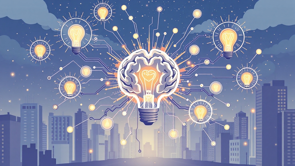 AI 아이디어 공모전 개요 (illustration 스타일)