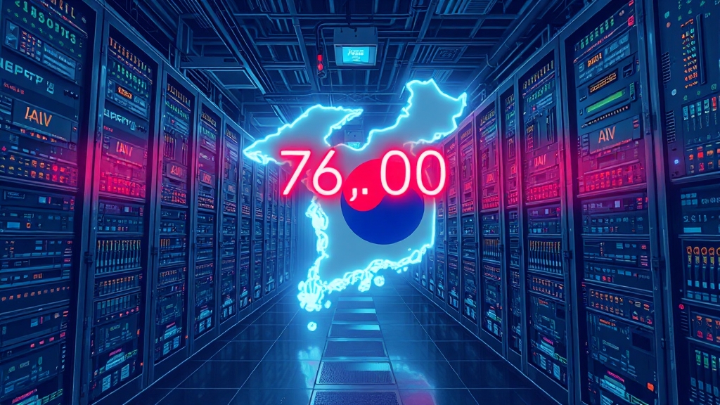 GPU 26만 장 공급의 의미 (illustration 스타일)