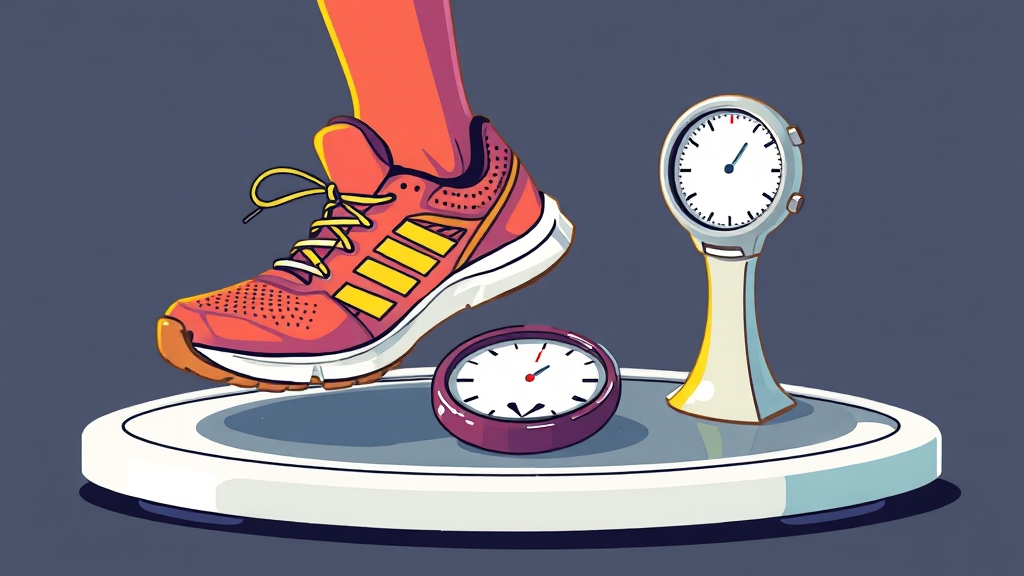 칼로리 소모, 결정 요인은? (illustration 스타일)