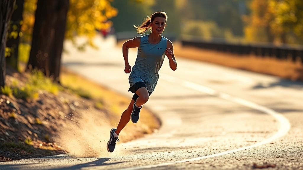 운동 강도별 칼로리 소모 비교 (realistic 스타일)